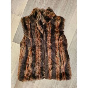 Sisters Outerwear Women's Size Small Faux Fur Vest